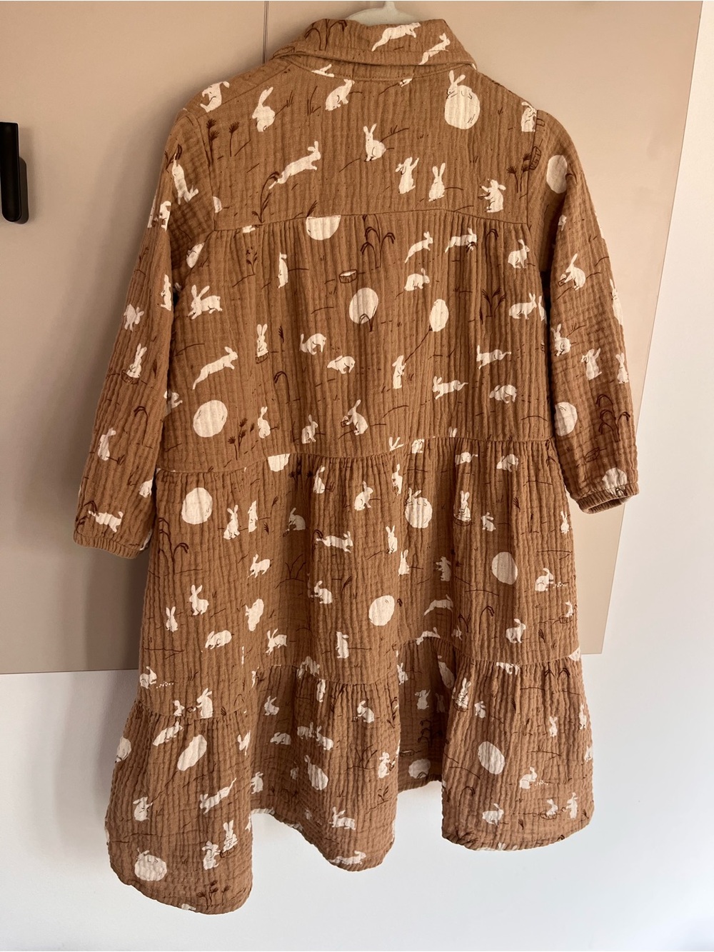 Red Caribou Bunnies Dress - Picture 4 of 9